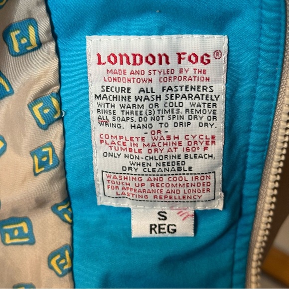 London Fog Women's All Weather Jacket Coat Hood Small Water Repellant Neutral - Picture 8 of 12